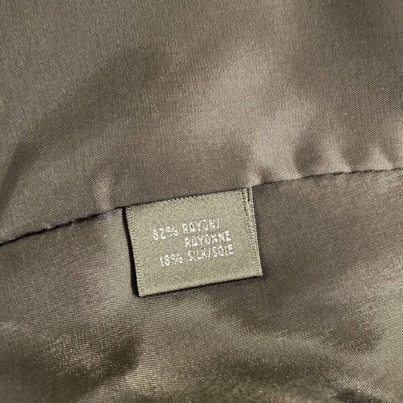 Lafayette 148 Velvet Blazer Jacket Open Front Cascade - Picture 9 of 10